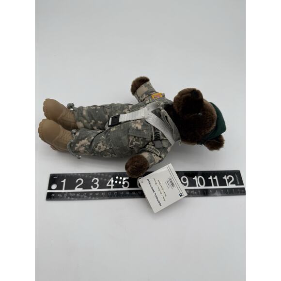 Bear Forces of America US ARMY SPECIAL FORCES Plush Stuffed Teddy Bear 10" - Picture 4 of 4